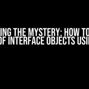 Unraveling the Mystery: How to Parse a Matrix of Interface Objects using JSON?